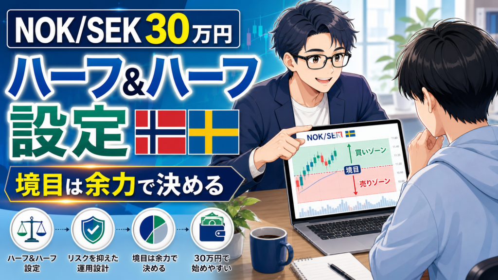ノックセック30万円のハーフ＆ハーフ設定｜初心者が境目を決める前に見る7項目のアイキャッチ